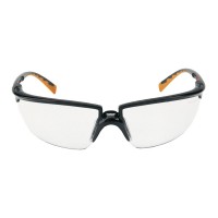 OCULO SOLUS PC LENTE INCOLOR AR+AE ARM. PR/LARANJ